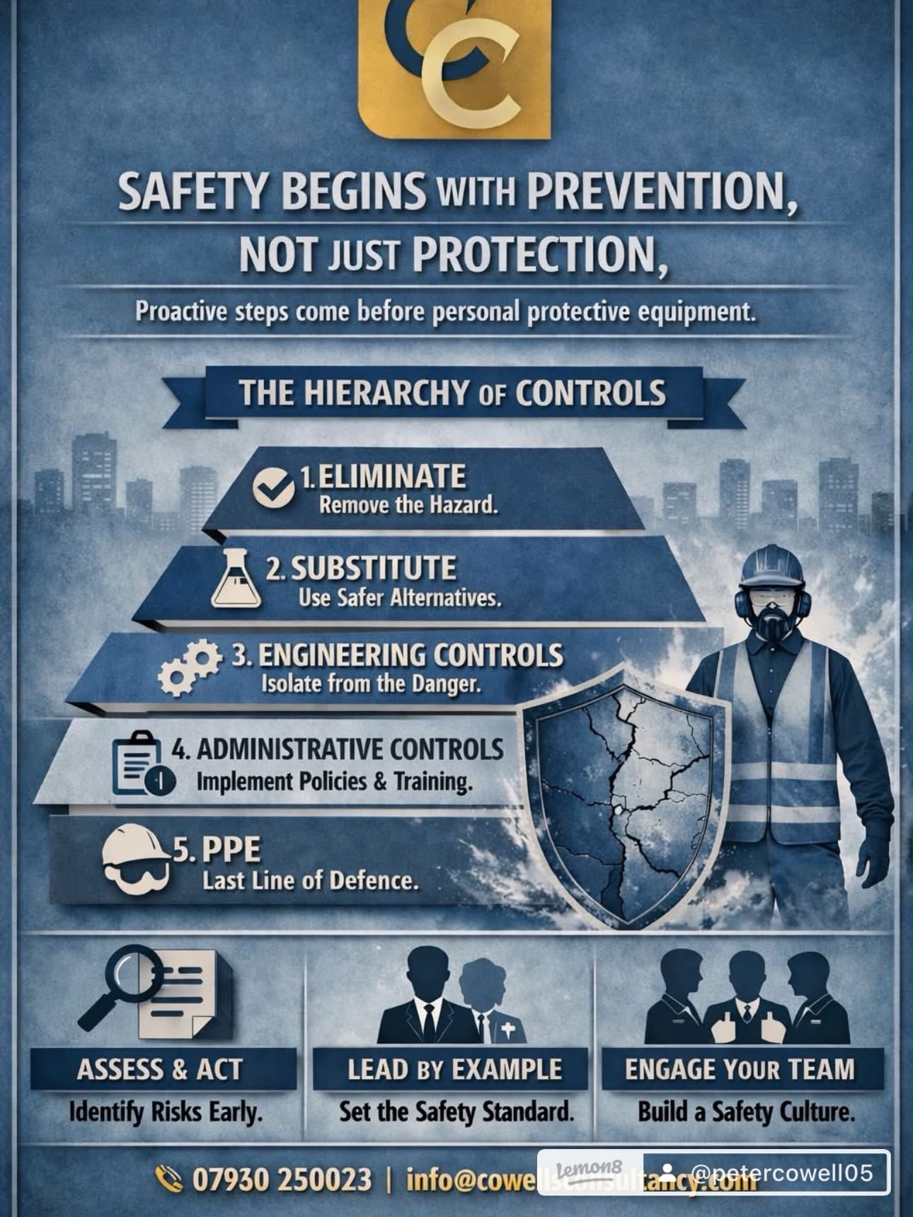 Health and safety legislation in St Peter's